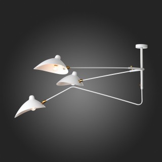 SL305.502.03 Люстра потолочная ST-Luce Белый/Белый E27 3*60W SPRUZZO-foto6