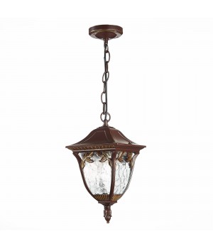 SL083.703.01 Светильник уличный подвесной ST-Luce Кофейный/Кофейный, Прозрачный E27 1*60W CHIANI-foto2