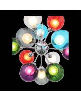 SL431.153.12 Люстра подвесная ST-Luce Хром/Разноцветный, Белый G9 12*5W DUALITA-foto7