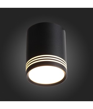 ST101.442.12 Светильник потолочный Черный LED 1*12W 4000K 936Lm Ra>80 120° IP20 D79xH100 170-240V CERIONE-foto6