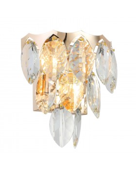 SL1223.201.03 Светильник настенный ST-Luce Золотистый/Прозрачный E14 3*40W TAMME-foto2