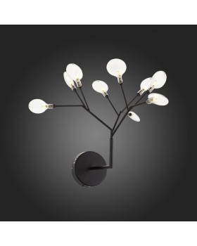 SL411.401.09 Бра ST-Luce Черный/Прозрачный G4 9*1,5W RICCARDO-foto7