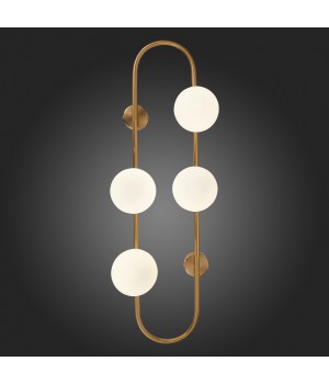 SL1149.301.04 Бра ST-Luce Латунь/Белый G9 4*5W VERA-foto5