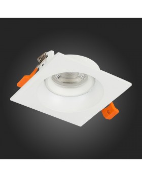 ST208.518.01 Св-к встр. Мат. белый GU10 1*50W L94xW94xH40 220V Без ламп MISURA-foto8