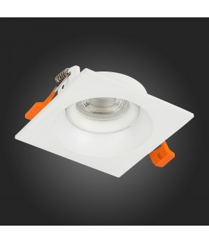 ST208.518.01 Св-к встр. Мат. белый GU10 1*50W L94xW94xH40 220V Без ламп MISURA-foto8