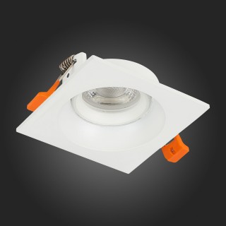 ST208.518.01 Св-к встр. Мат. белый GU10 1*50W  L94xW94xH40 220V Без ламп MISURA-foto8