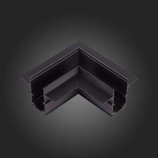 ST007.429.00 Угол-соединитель для встраиваемого магнитного шинопровода  ST-Luce Черный ST007-foto3