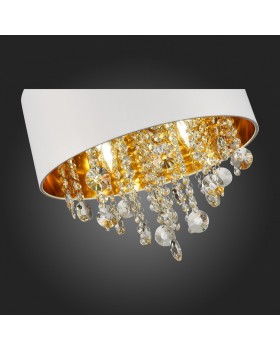 SL1350.503.04 Светильник подвесной ST-Luce Хром/Белый, Золотистый, Прозрачный E14 4*40W LACCHIA-foto15