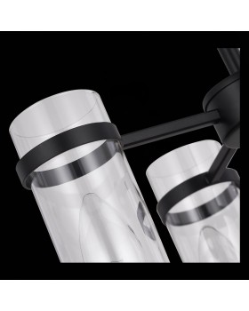 SL334.403.04 Люстра подвесная ST-Luce Черный, Никель/Прозрачный E14 4*60W BICHERO-foto6