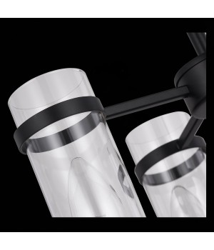 SL334.403.04 Люстра подвесная ST-Luce Черный, Никель/Прозрачный E14 4*60W BICHERO-foto6