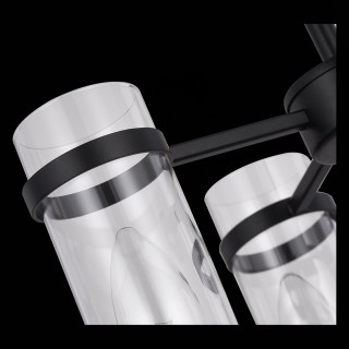 SL334.403.04 Люстра подвесная ST-Luce Черный, Никель/Прозрачный E14 4*60W BICHERO-foto6