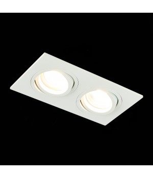 ST251.508.02 Св-к встр. Белый GU10 2*50W IP20 L170xW92xH27 220V Без ламп ST251-foto6