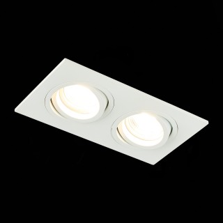 ST251.508.02 Св-к встр. Белый GU10 2*50W  IP20 L170xW92xH27 220V Без ламп ST251-foto6