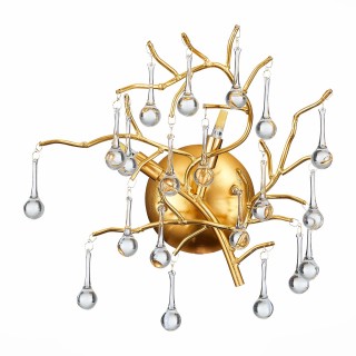 SL1651.201.02 Бра ST-Luce Золотистый/Золотистый G9 2*5W Anzio-foto2