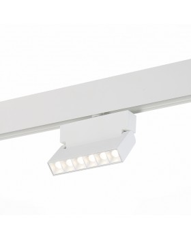 ST362.546.06 Магнитный трековый светильник белый LED 1*6W 4000K 532Lm Ra>80 36° IP20 L120xW22xH134 48V ANDRE