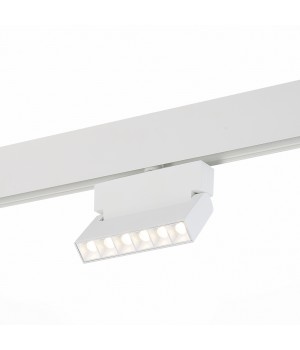 ST362.546.06 Магнитный трековый светильник белый LED 1*6W 4000K 532Lm Ra>80 36° IP20 L120xW22xH134 48V ANDRE