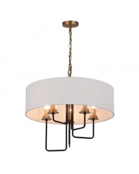 SL336.303.05 Люстра подвесная ST-Luce Коричневый, Бронза/Бежевый E14 5*60W DELAVERA-foto18