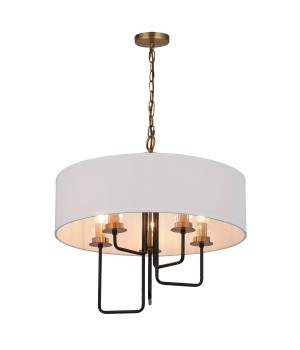 SL336.303.05 Люстра подвесная ST-Luce Коричневый, Бронза/Бежевый E14 5*60W DELAVERA-foto18