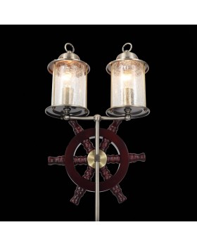 SL150.305.02 Торшер ST-Luce Бронза, коричневый/Прозрачный с эфектом трещин E27 2*40W VOLANTINO-foto4