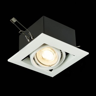 ST250.558.01 Св-к встр. Черный, Белый GU10 1*50W  IP20 L126xW126xH70 220V Без ламп HEMI-foto9