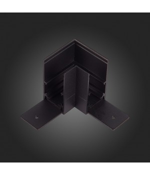 ST007.419.00 Угол-соединитель для подвесного / накладного магнитного шинопровода ST-Luce Черный ST007-foto3