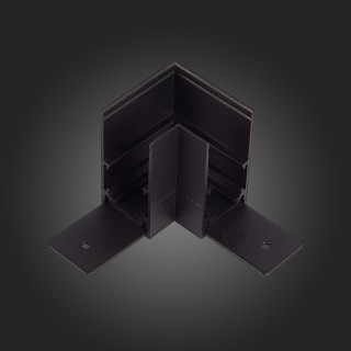 ST007.419.00 Угол-соединитель для подвесного / накладного магнитного шинопровода  ST-Luce Черный ST007-foto3