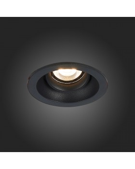 ST208.408.01 Св-к встр. Мат. черный GU10 1*50W D94xH40 220V Без ламп MISURA-foto9