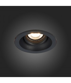 ST208.408.01 Св-к встр. Мат. черный GU10 1*50W D94xH40 220V Без ламп MISURA-foto9