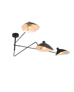 SL305.402.03 Люстра потолочная ST-Luce Черный/Черный, Белый E27 3*60W SPRUZZO-foto2