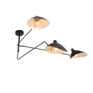 SL305.402.03 Люстра потолочная ST-Luce Черный/Черный, Белый E27 3*60W SPRUZZO-foto2