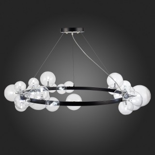 SL1165.403.24 Светильник подвесной ST-Luce Черный/Прозрачный G4 24*5W NECTON-foto3