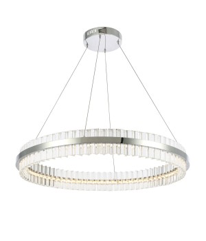 SL383.123.01 Светильник подвесной ST-Luce Хром/Прозрачный LED 1*60W 3000K CHERIO