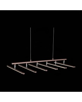 SLD003.303.06 Люстра подвесная ST-Luce Кофейный/Белый LED 6*8W 4000K PIACOD-foto9