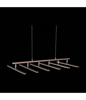 SLD003.303.06 Люстра подвесная ST-Luce Кофейный/Белый LED 6*8W 4000K PIACOD-foto9