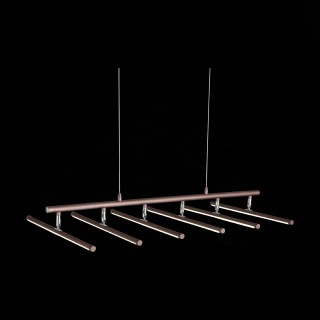 SLD003.303.06 Люстра подвесная ST-Luce Кофейный/Белый LED 6*8W 4000K PIACOD-foto9