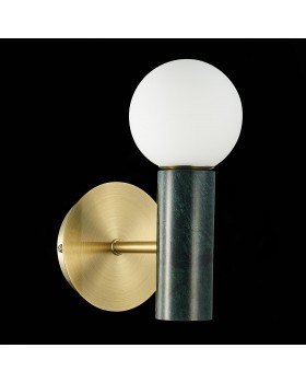 SL1210.401.01 Светильник настенный ST-Luce Золотистый, Черный/Белый G9 1*5W PIETRA-foto4