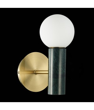 SL1210.401.01 Светильник настенный ST-Luce Золотистый, Черный/Белый G9 1*5W PIETRA-foto4