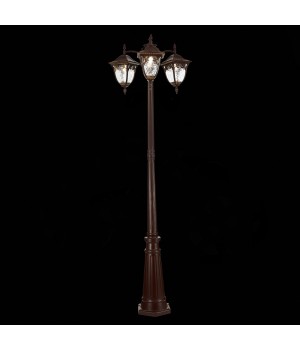 SL083.705.03 Светильник уличный наземный ST-Luce Кофейный/Кофейный, Прозрачный E27 3*60W CHIANI-foto7