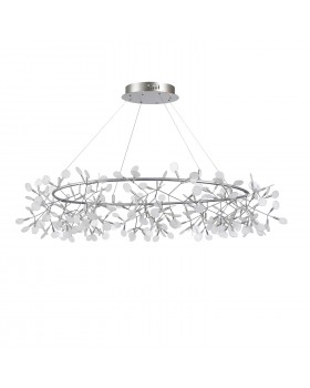SL379.103.216 Люстра подвесная ST-Luce Серебристый/Белый LED 216*0,5W 3500K RAFINA-foto2