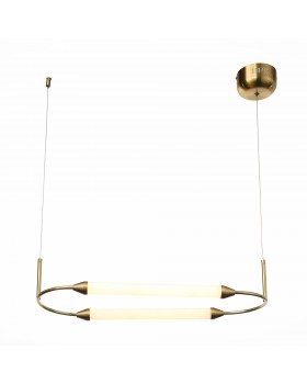 SL6004.313.02 Подвес ST-Luce Латунь/Белый LED 2*10W 3000K OLBIA-foto3