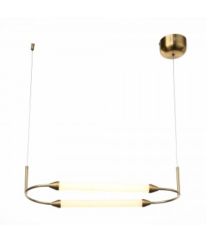 SL6004.313.02 Подвес ST-Luce Латунь/Белый LED 2*10W 3000K OLBIA-foto3