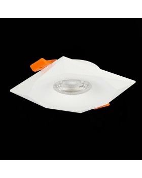 ST203.508.01 Св-к встр. Мат. белый GU10 1*50W L95xW95xH25 220V Без ламп OVASIS-foto5