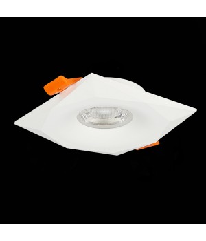 ST203.508.01 Св-к встр. Мат. белый GU10 1*50W L95xW95xH25 220V Без ламп OVASIS-foto5