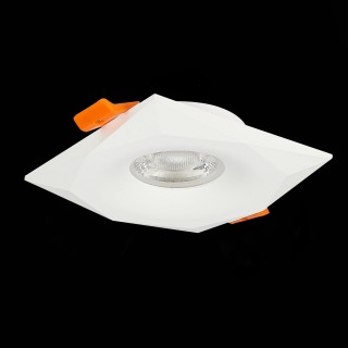 ST203.508.01 Св-к встр. Мат. белый GU10 1*50W  L95xW95xH25 220V Без ламп OVASIS-foto5