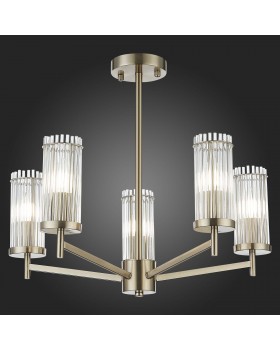 SL1233.102.05 Люстра потолочная ST-Luce Никель/Прозрачный E14 5*60W BITONTO-foto6