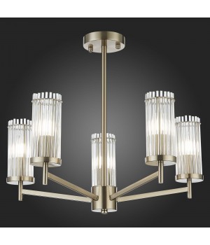 SL1233.102.05 Люстра потолочная ST-Luce Никель/Прозрачный E14 5*60W BITONTO-foto6