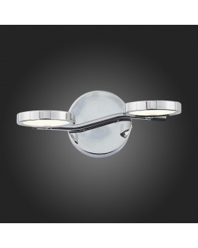 SL576.101.02 Светильник настенно-потолочный ST-Luce Хром/Хром, Прозрачный LED 2*5W 4000K GRUPPO-foto8