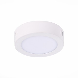 ST112.542.06 Светильник настенно-потолочный Белый LED 1*6W 4000K 370Lm Ra80 120° IP20 D110xH28 90-265V NUBES-foto2