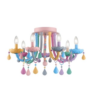 SL1700.782.07 Люстра потолочная ST-Luce Разноцветный E14 7*40W FIATA-foto15