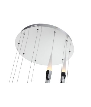 SL405.103.10 Светильник подвесной ST-Luce Хром/Белый, Хром LED 10*7W 3000K BOCHIE-foto11